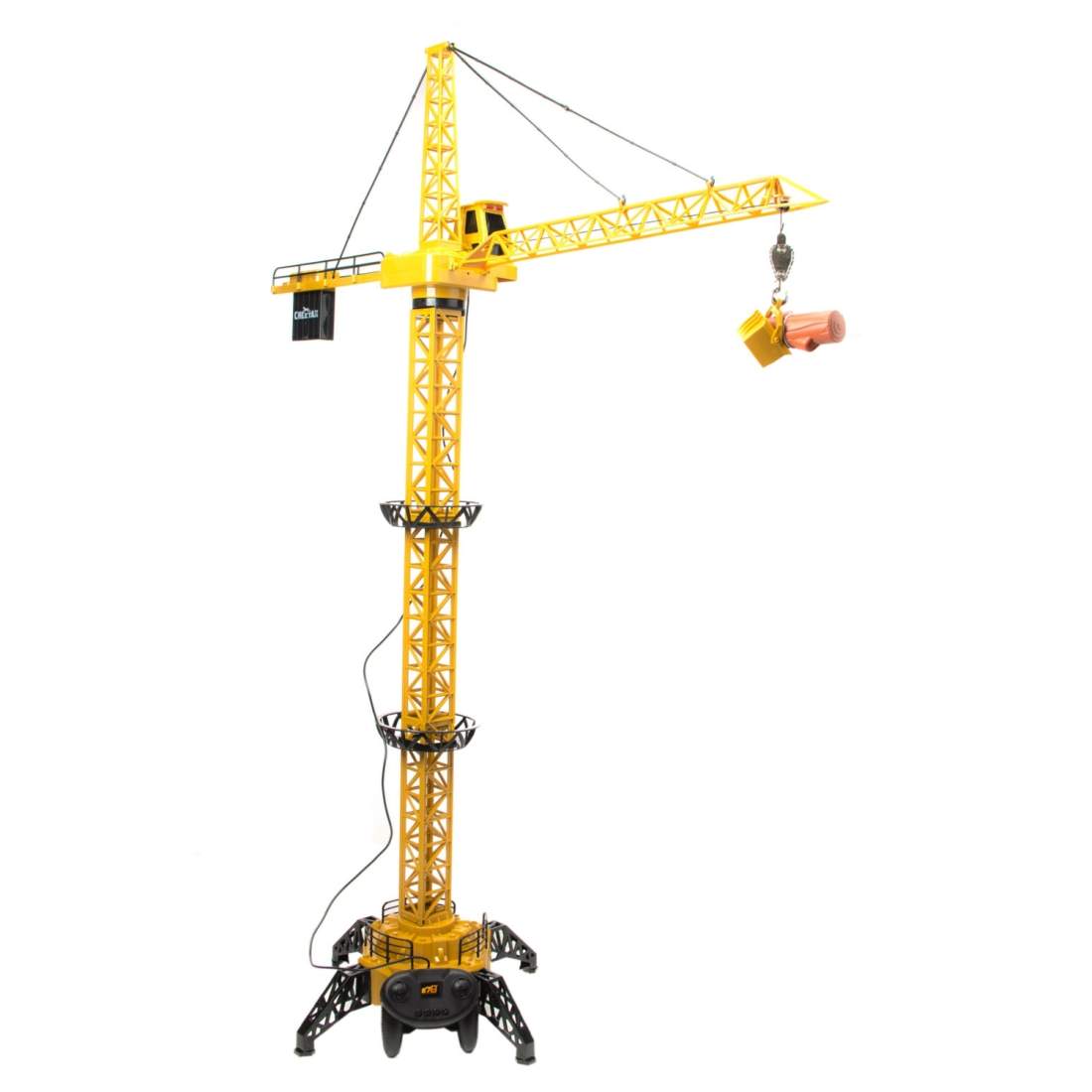 Fjärrstyrd kran med roterbar bom, 128 cm | Hem & Hobby - Hem & Hushåll - Bygg | Pryloteket
