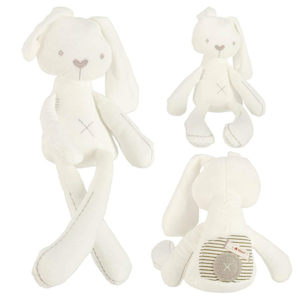 Soft White Rabbit Plush Mascot 49 cm Sovekammerat