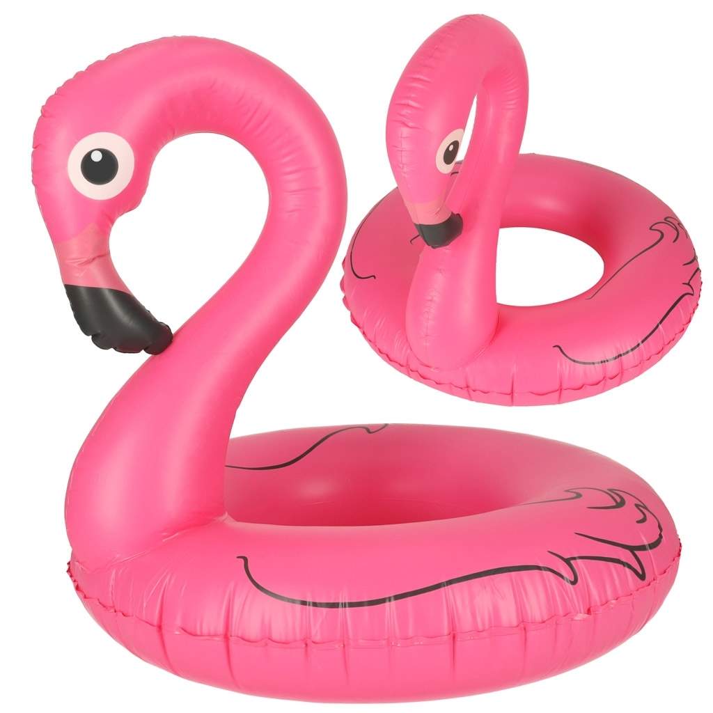 Uppblåsbart Rosa Flamingo Strandhjul 75 cm PVC | Elektronik - Tillbehör Mobil & Surfplatta - Mobiltillbehör - Mobilkablar - Tillbehör | Pryloteket