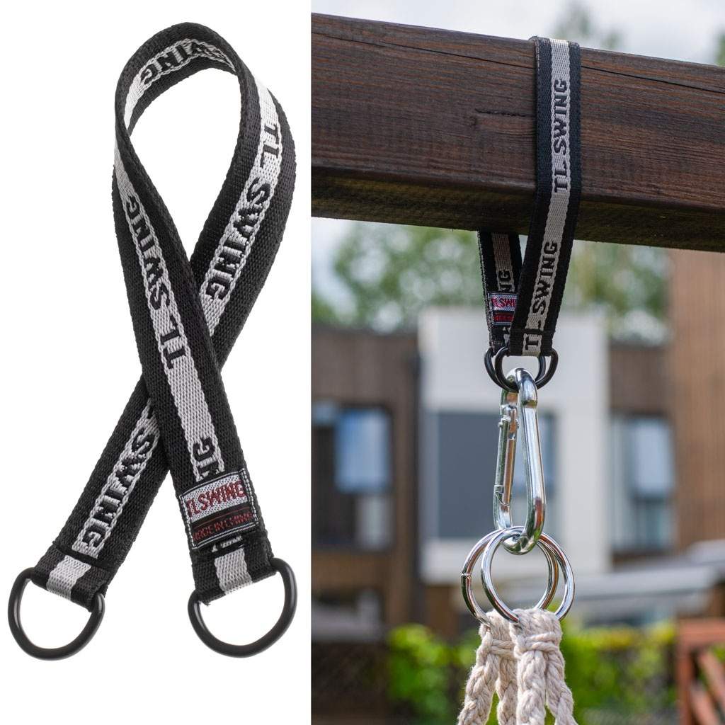 Plastbælte med stålbøjler, 45 cm, 200 kg