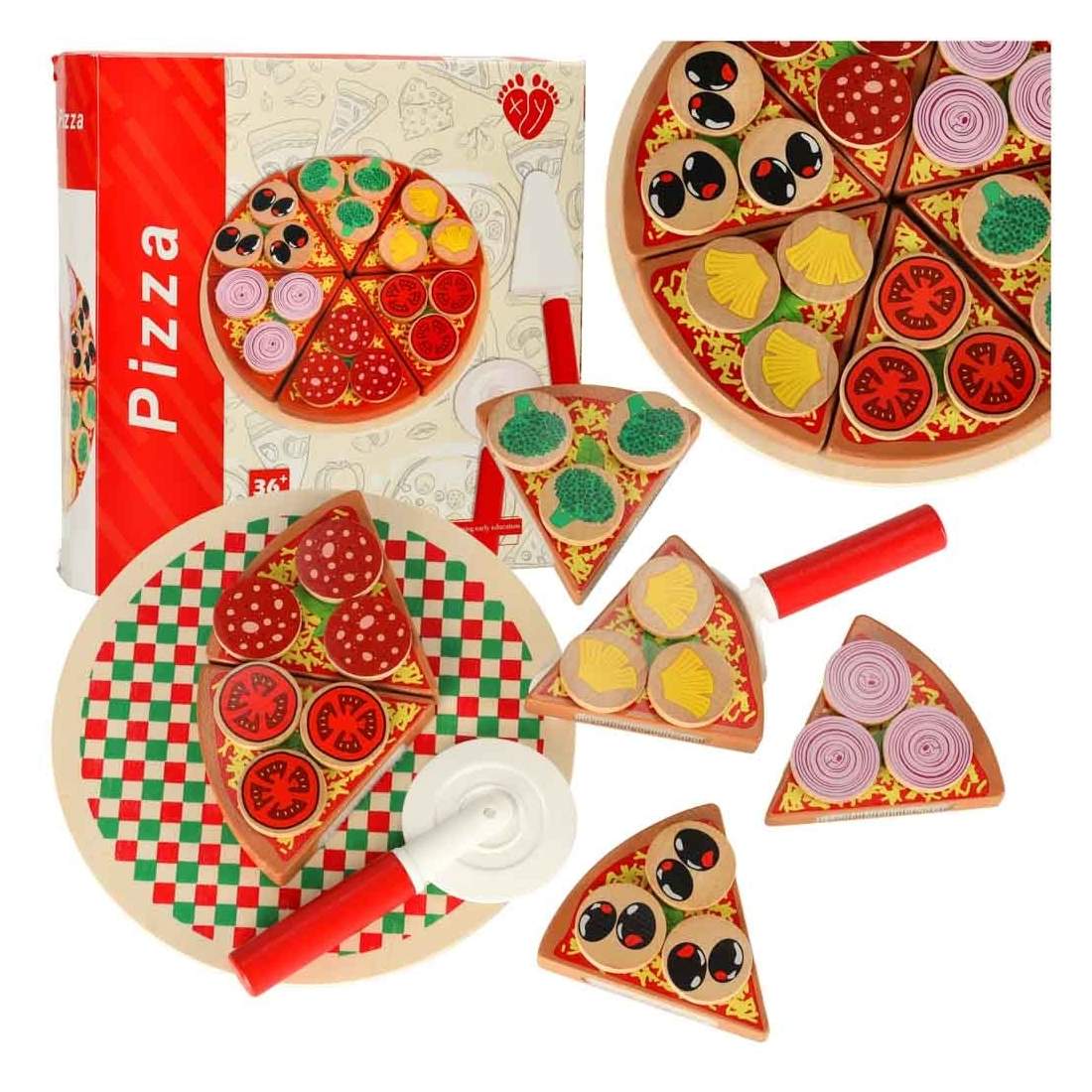 Träleksak: Dekorera Pizza - 20cm Diameter | Hem & Hobby | Pryloteket