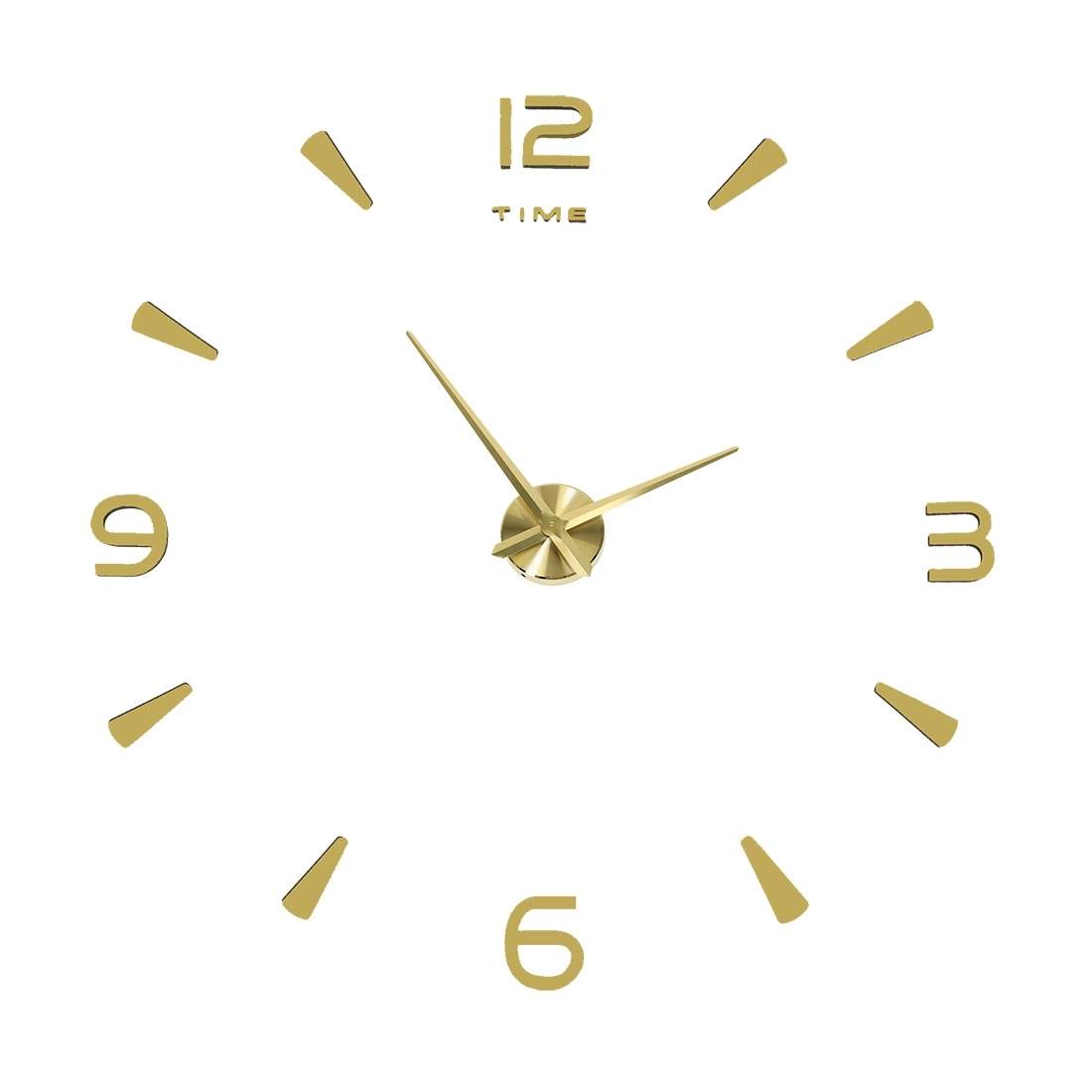 Stor Modern Väggklocka i Metall och Akryl | Hem & Hobby - Hem & Hushåll - Inredning & Dekoration - Bords- & Väggdekoration - Väggklockor | Pryloteket