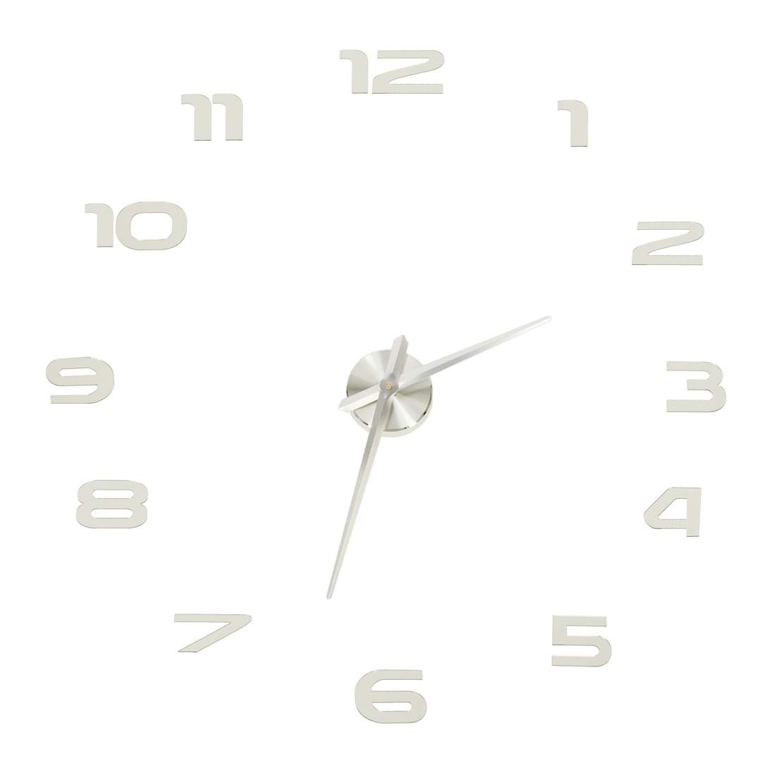 Stor Modern Väggklocka i Metall och Akryl | Hem & Hobby - Hem & Hushåll - Inredning & Dekoration - Bords- & Väggdekoration - Väggklockor | Pryloteket