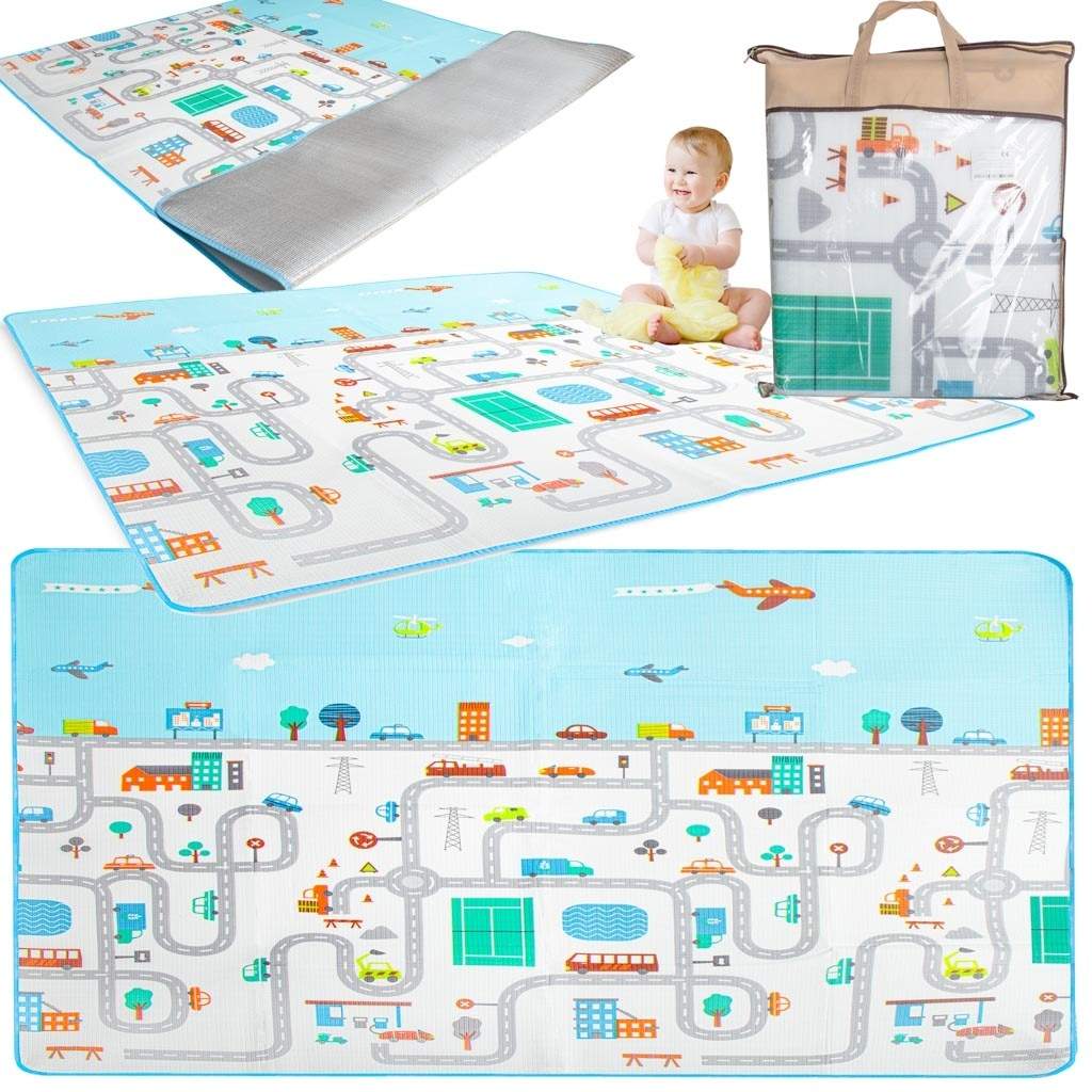 Pehmeä eristävä leikkimatto 1,8x2m helppo puhdistaa