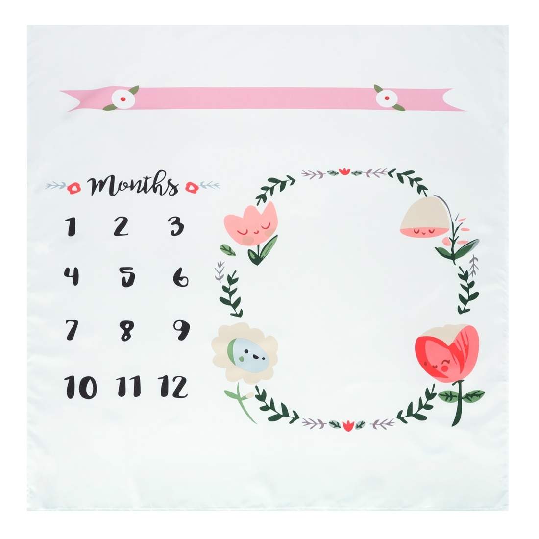 Fotomatta för Bebis, 103x103cm, Tillväxtfilt | Elektronik - Tillbehör Mobil & Surfplatta - Mobiltillbehör - Mobilkablar - Tillbehör | Pryloteket