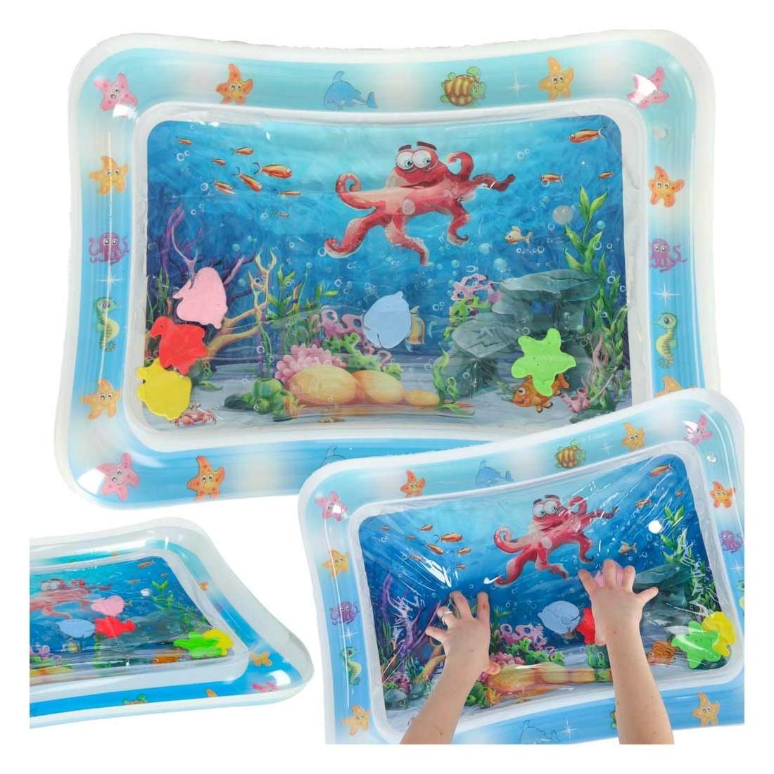 Färgglad uppblåsbar vattenmatta 62x45cm | Hem & Hobby | Pryloteket