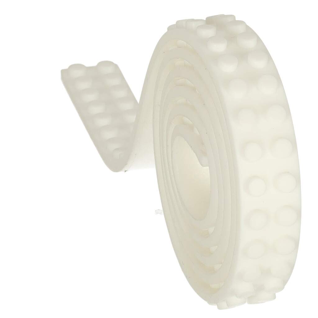 Farverig selvklæbende byggetape til børn 1,5x90 cm