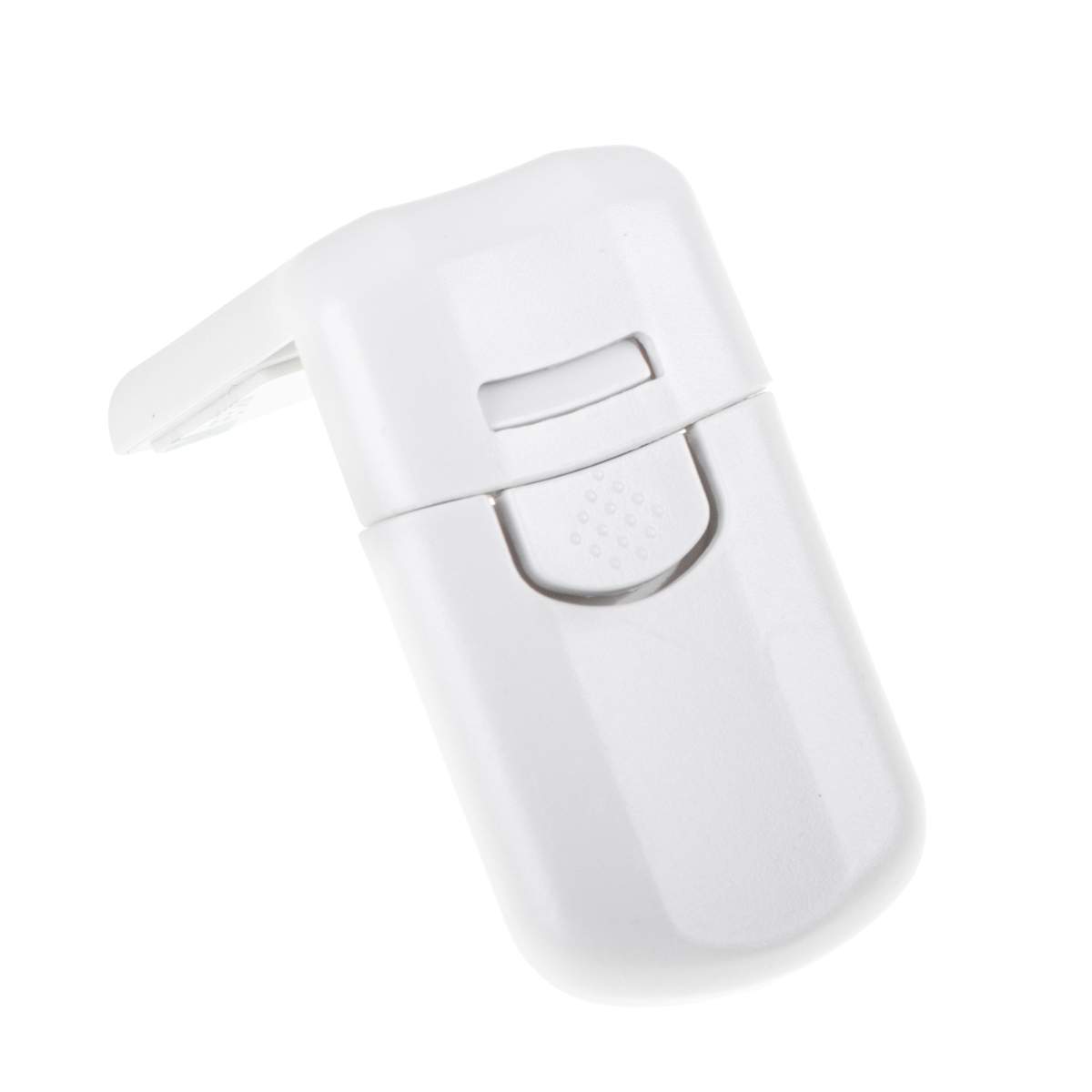 Børnesikret hjørneskuffelås, Selvklæbende Hvid, 7,5 cm