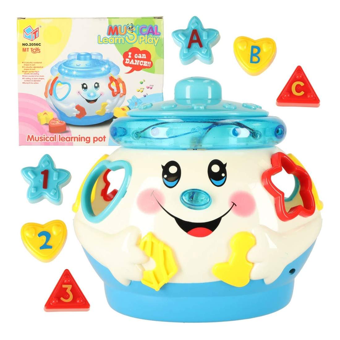 Melodipott med Formblock - Batteridriven & Rörlig