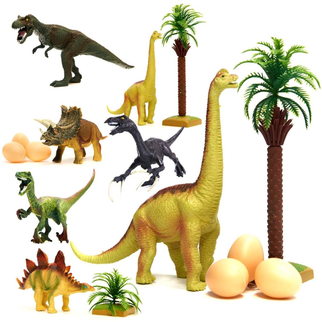 Dinosauriefigurer med Tillbehör för Barn