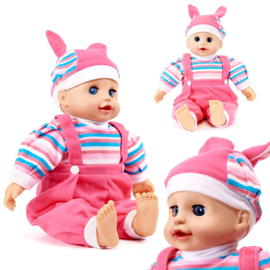 Realistisk Maja-docka 40 cm med ljud och blundfunktion | Elektronik - Tillbehör Mobil & Surfplatta - Mobiltillbehör - Mobilkablar - Tillbehör | Pryloteket