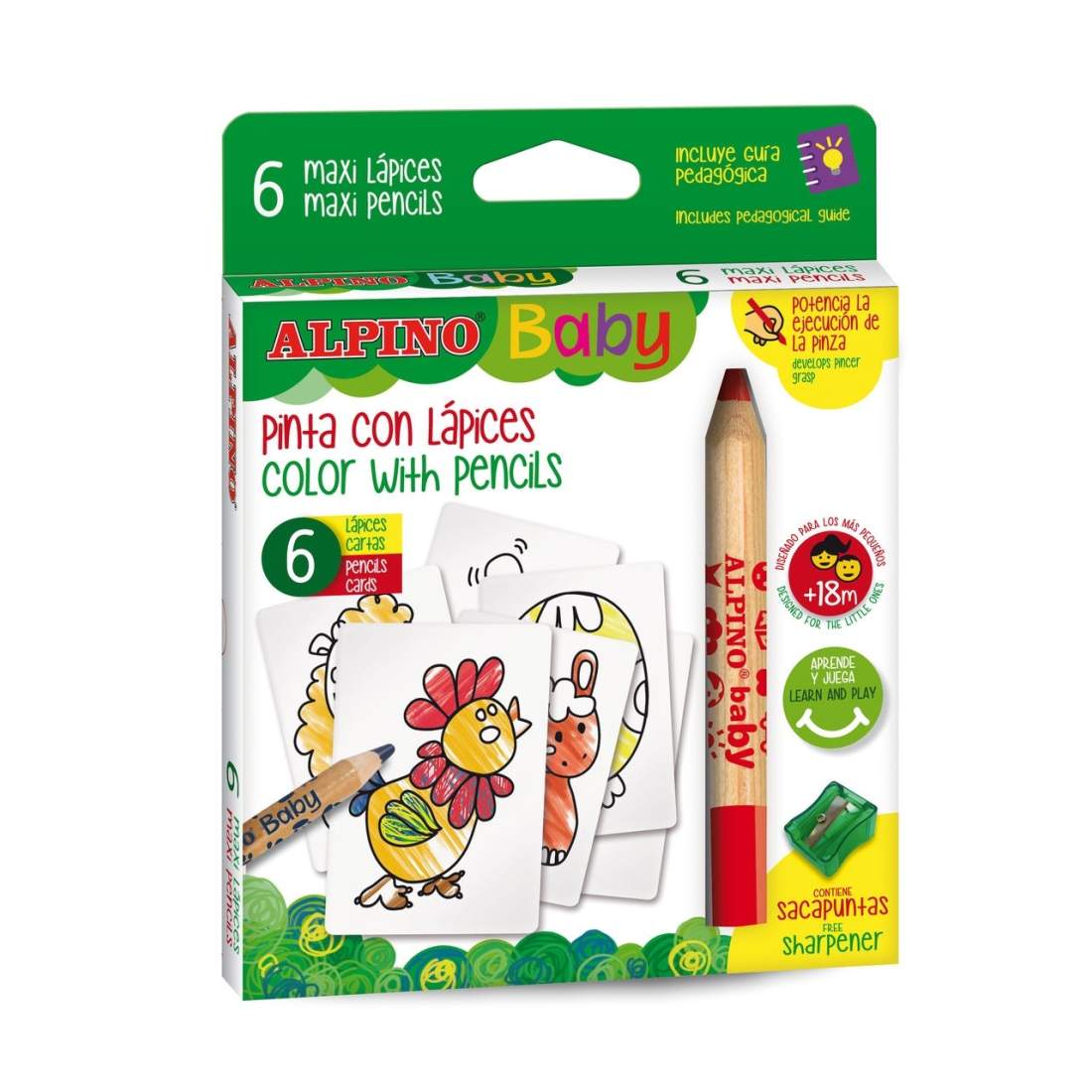 Färgglada Barnpennor - Mjuk Grafit & Tillbehör | Elektronik - Tillbehör Mobil & Surfplatta - Mobiltillbehör - Mobilkablar - Tillbehör | Pryloteket