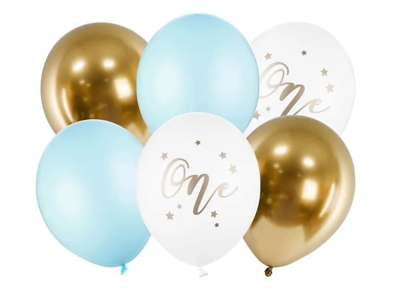 Første fødselsdagsballoner 30 cm 6-pak