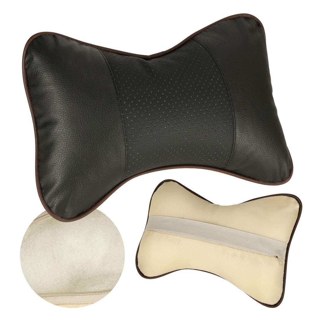 Ergonomisk resekudde med ryggstöd 27x18cm | Elektronik - Tillbehör Mobil & Surfplatta - Mobiltillbehör - Mobilkablar - Tillbehör | Pryloteket