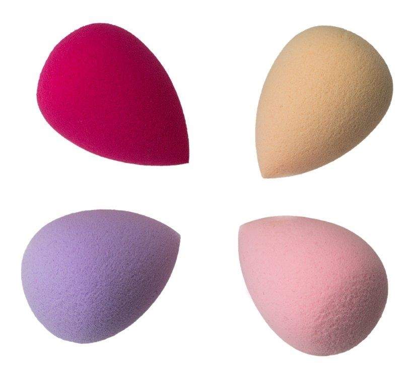 Make-up svampe 4-pak til foundation & concealer