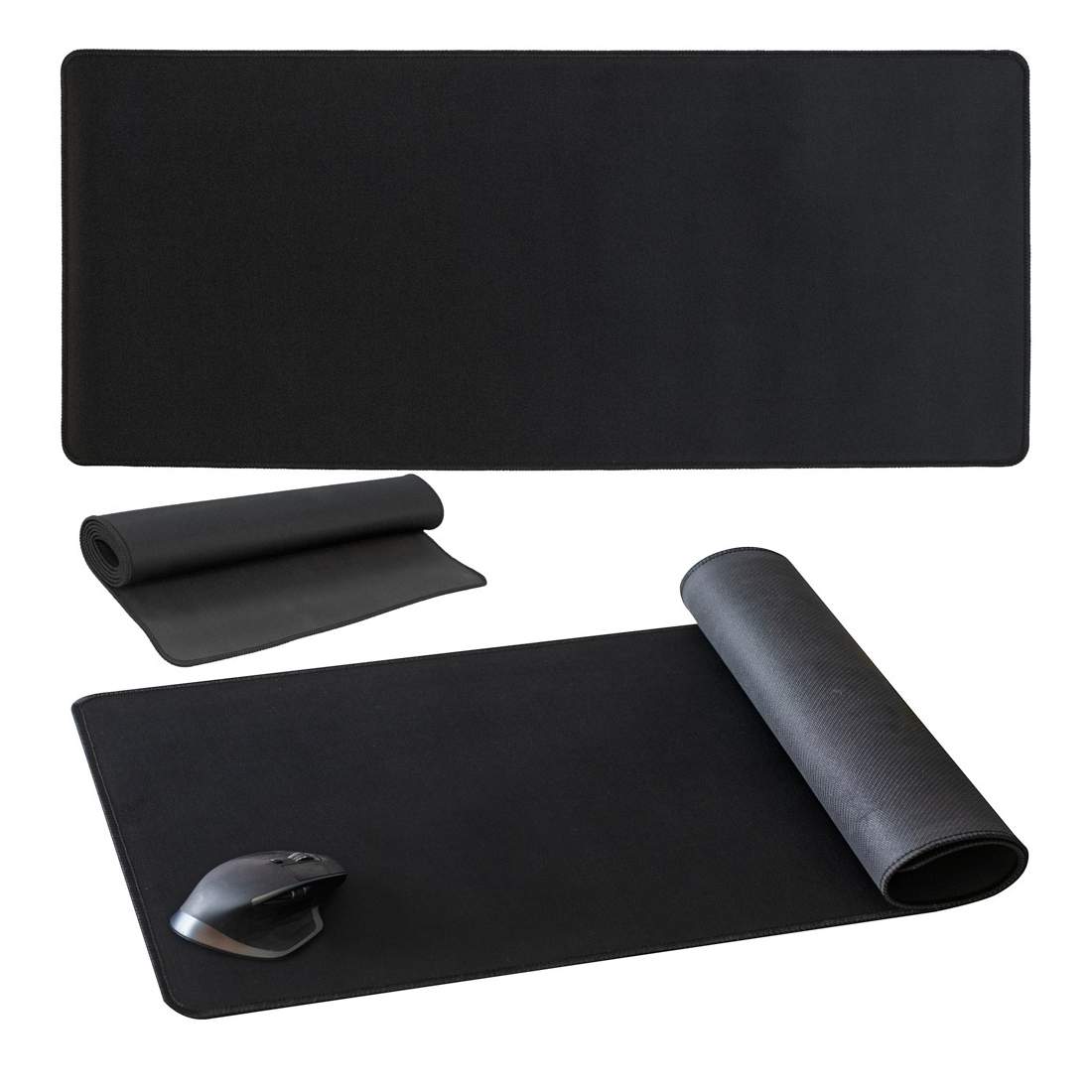 Stor halkfri RGB-skrivbordsdyna, svart 40x90cm | Elektronik - Datortillbehör - Tangentbord, Möss & Fjärrkontroller - Tangentbord | Pryloteket