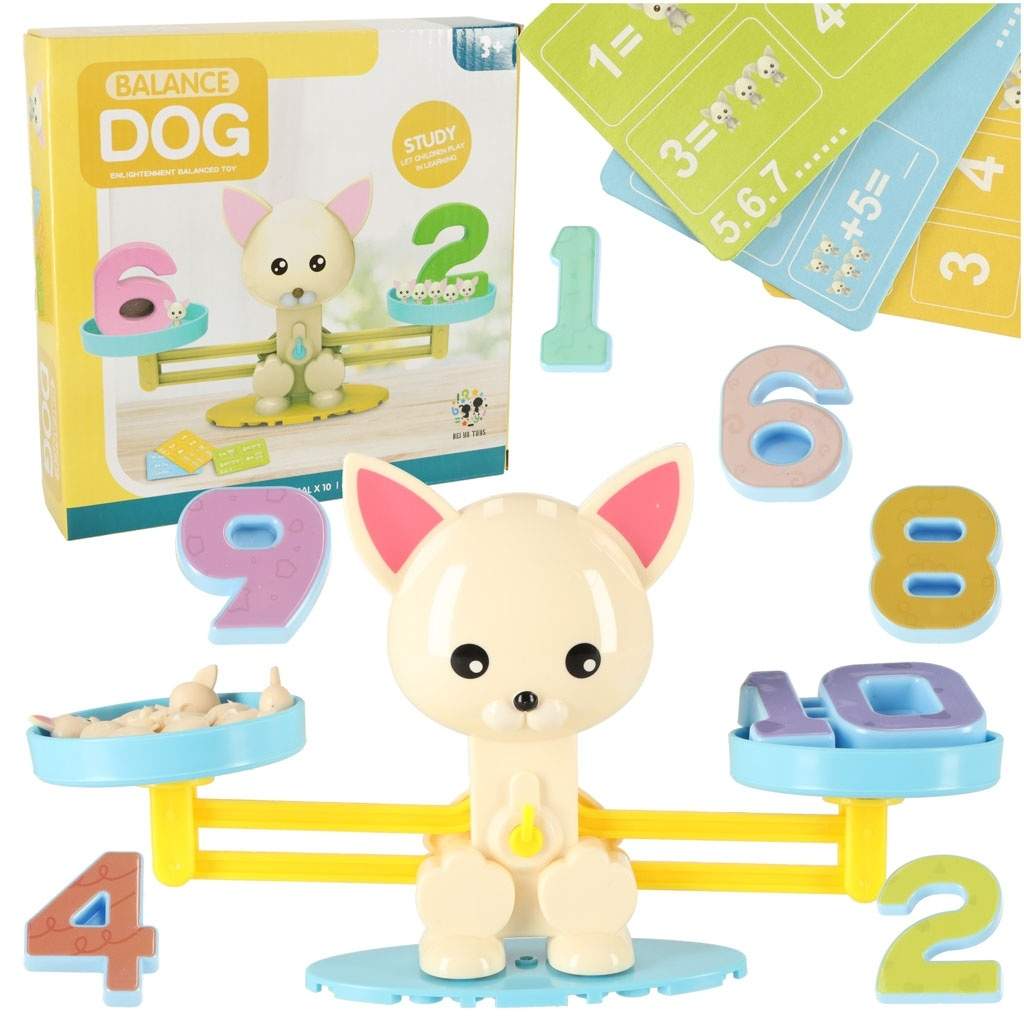 Interaktiv Räknevåg för Hund - Lär Barn Räkna | Hem & Hobby - Husdjur - Hund | Pryloteket