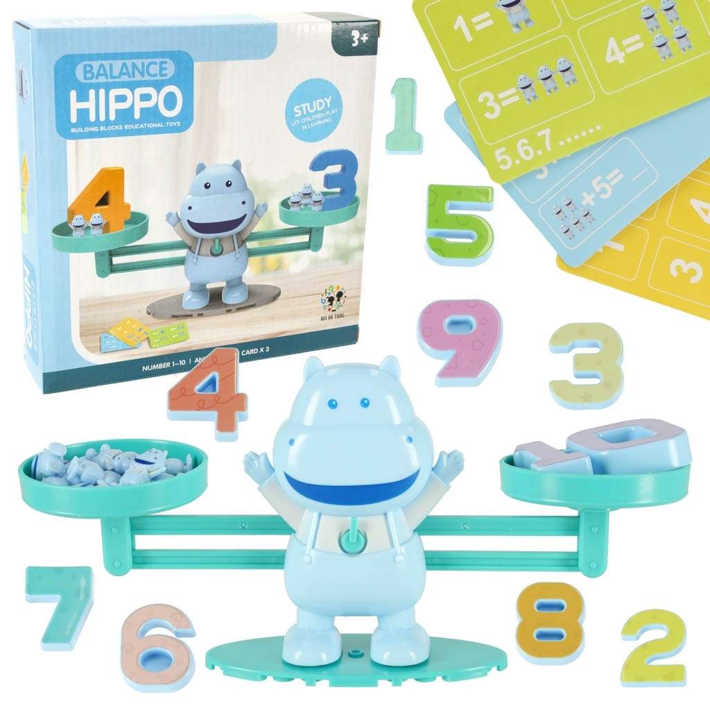 Hippo Shuffleboard Wave til matematikspil