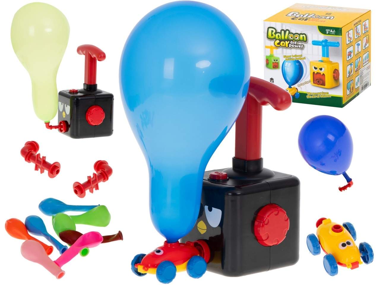 Aerodynamisk ballonbil - Stimulerer fantasien