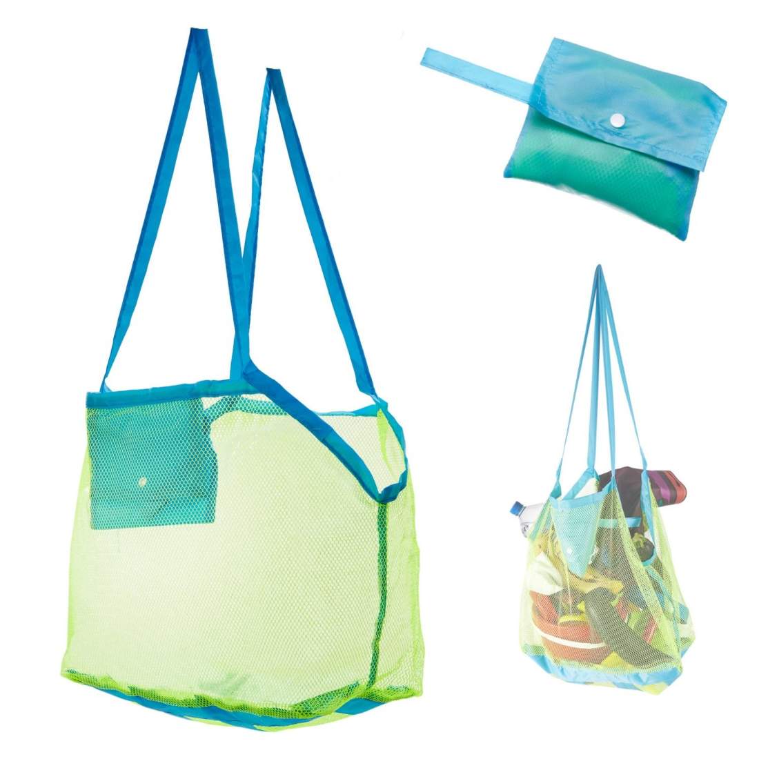 Kompakt och rymlig återanvändbar shoppingväska | Hem & Hobby - Hem & Hushåll - Tvätt | Pryloteket