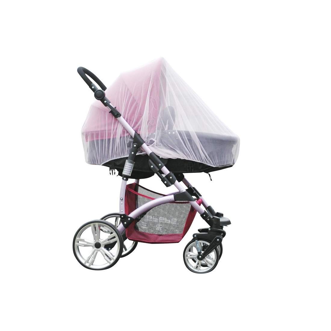 Myggnät vit polyester 140 cm - Effektivt insektskydd | Elektronik - Tillbehör Mobil & Surfplatta - Mobiltillbehör - Mobilkablar - Tillbehör | Pryloteket