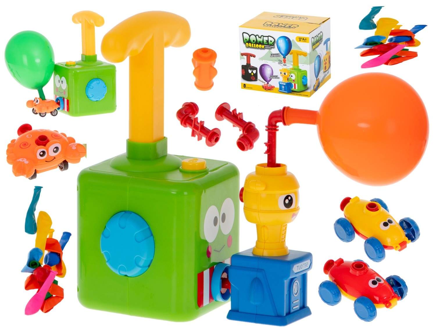 Aerodynamisk Grodbil Ballongkastare Leksak | Hälsa & Skönhet - Personvård - Vård & Rehabilitering - Hållning | Pryloteket