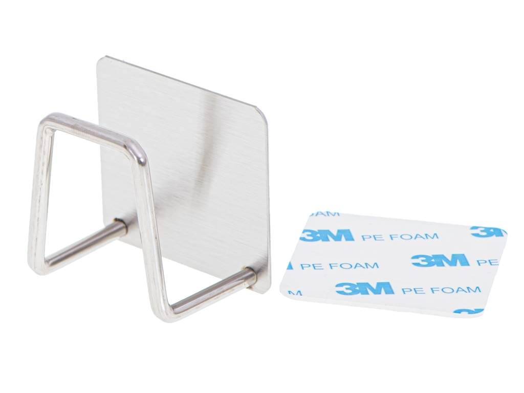 Selvklæbende køkkenbøjle rustfrit stål 3 kg