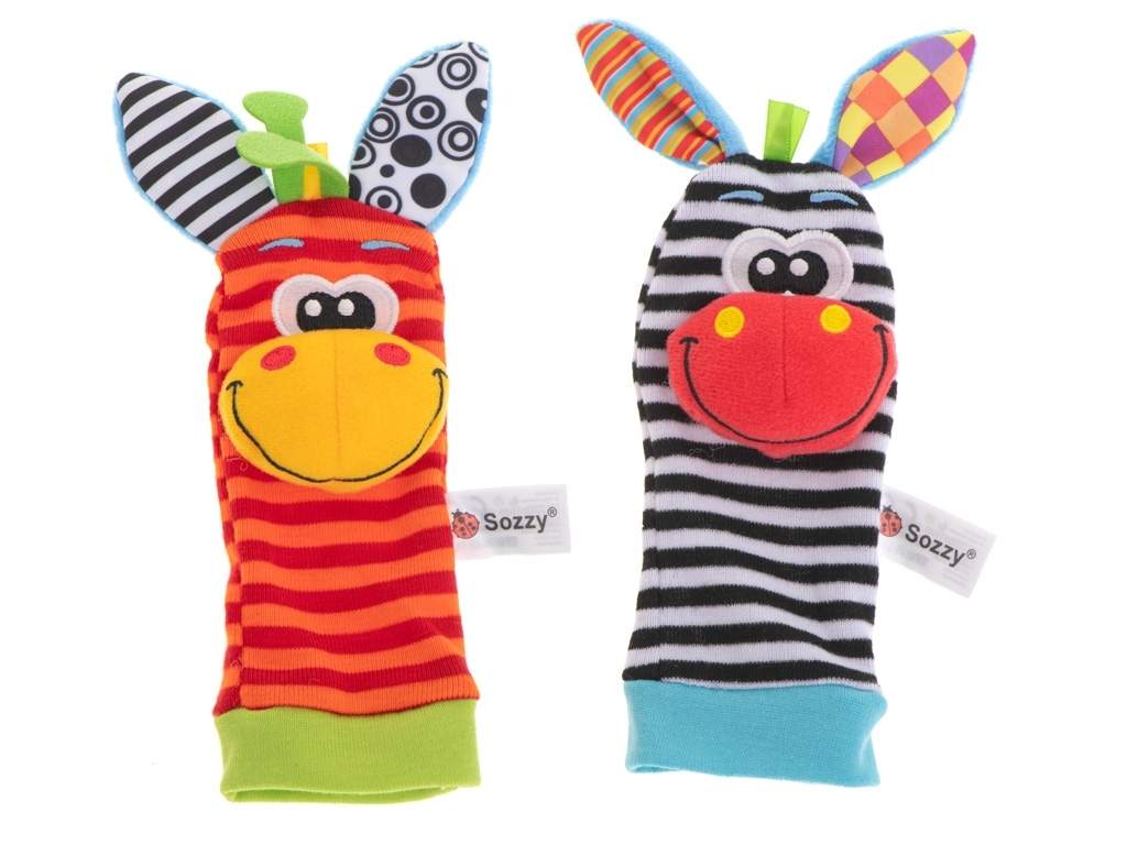 Farverige børnestrømper med blød kant, 14,5 cm