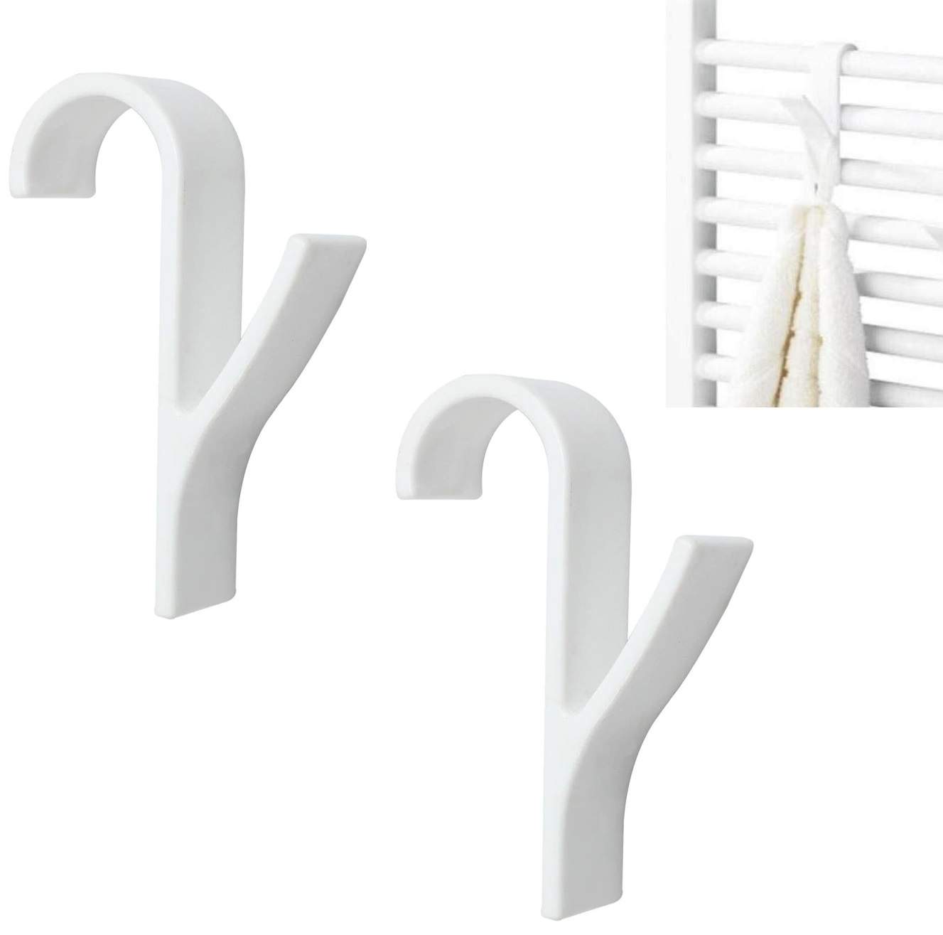 Hvid radiatorophæng - Pladsbesparende & Hurtigtørrende