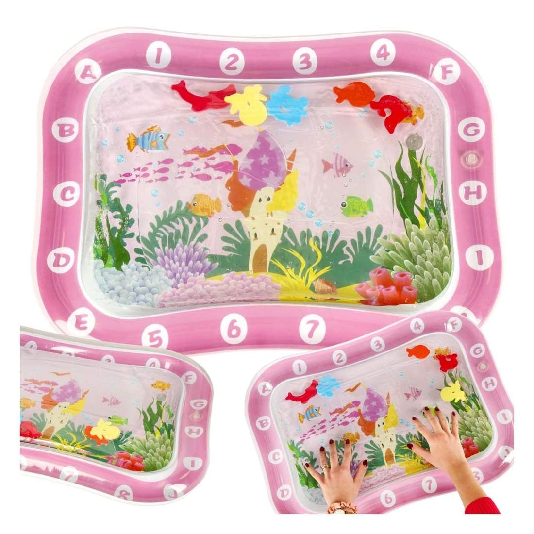 Uppblåsbar sensorisk babymatta med vatten | Hem & Hobby | Pryloteket