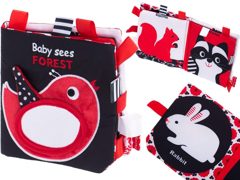 Sensorisk barnbok med spegel för utveckling | Hem & Hobby - Husdjur - Katt | Pryloteket