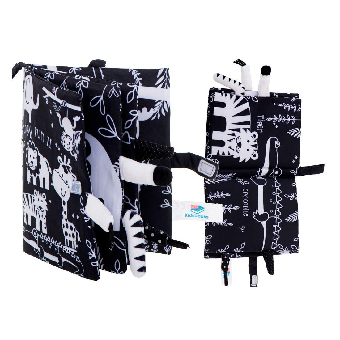 Sensoriskt häfte med djur och texturer | Hem & Hobby | Pryloteket