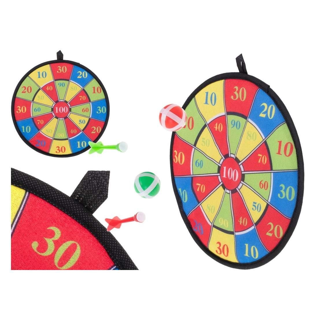 Säkert kastspel med mål och bollar, 28 cm | Leksaker & Spel - Leksaker - Övriga Leksaker - Bollar | Pryloteket