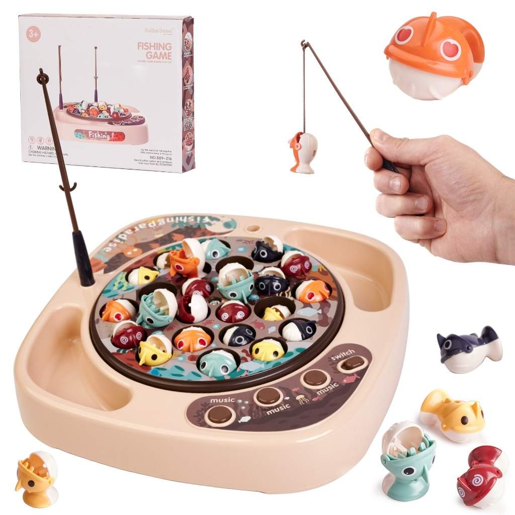 Paristokäyttöinen Family Game Fishing 17cm 3xAA