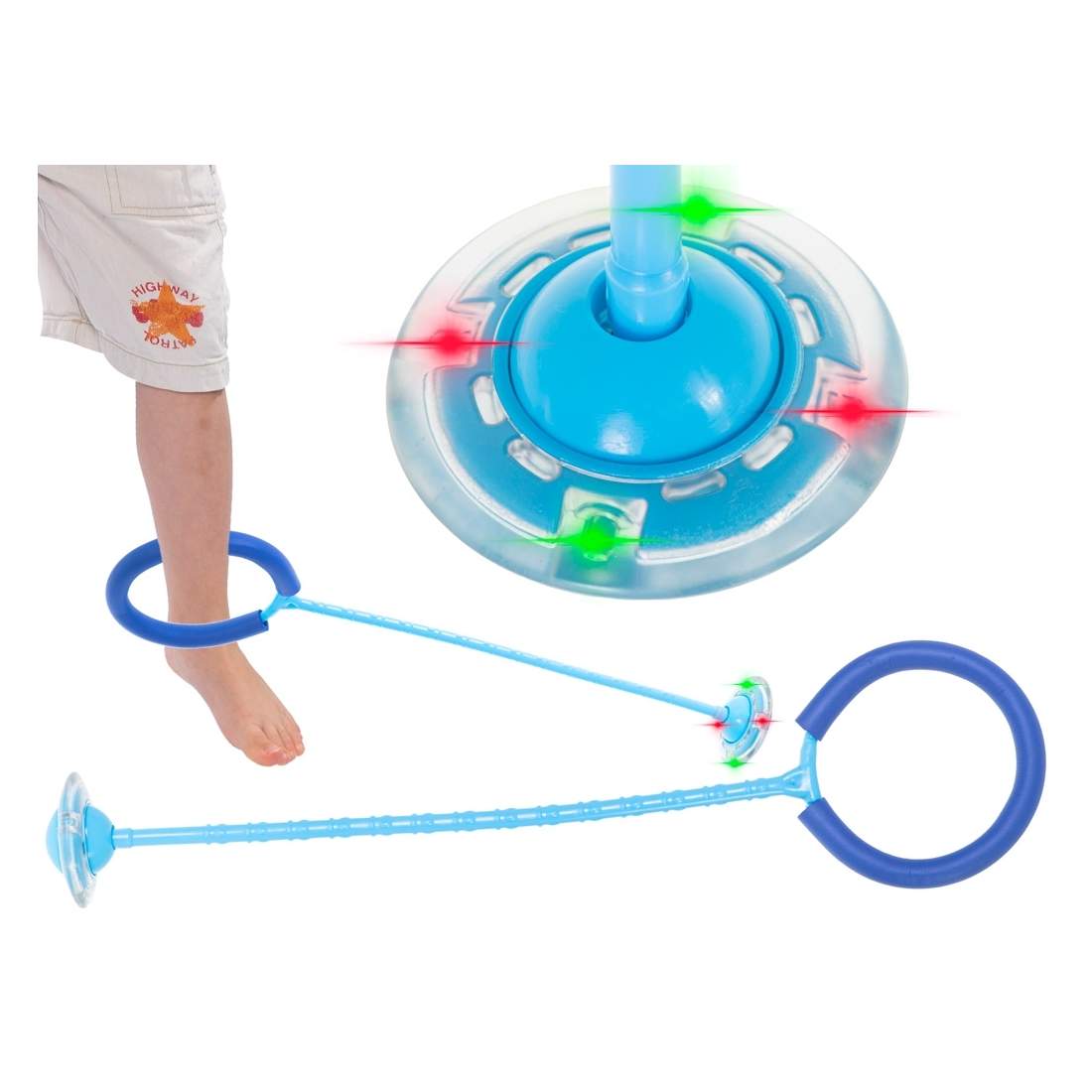 Blått hopprep för benstyrka - enkel träning | Sport & Fritid - Träning - Träningsredskap - Hopprep | Pryloteket