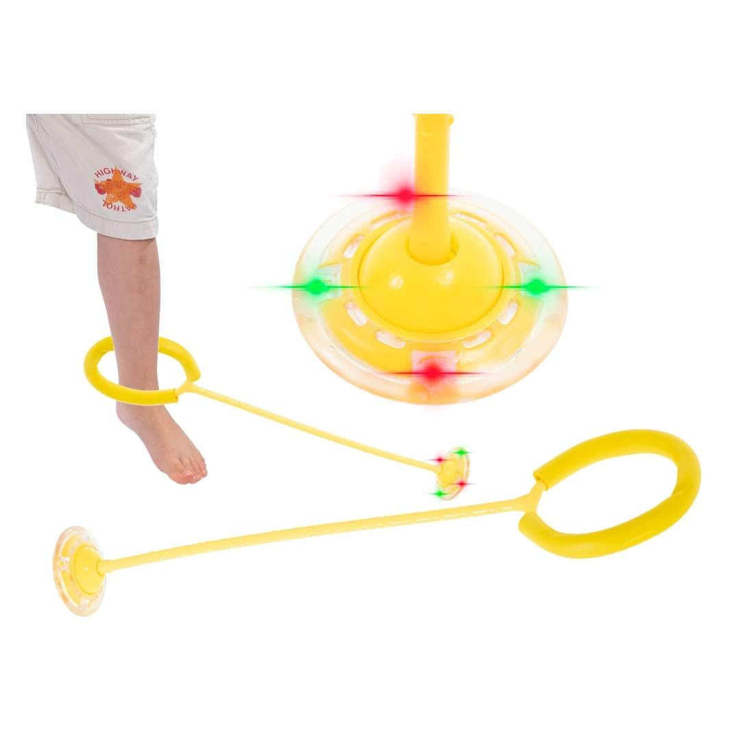 Gult hopprep för benövningar - enkel träning | Sport & Fritid - Träning - Träningsredskap - Hopprep | Pryloteket