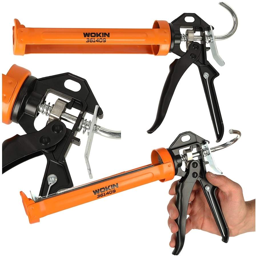 Patronpistol til silikone, lim & akryl - Ergonomisk