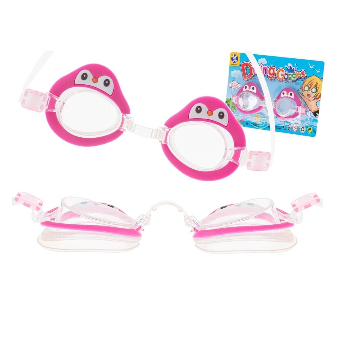 Justerbara och bekväma simglasögon för barn | Elektronik - Kablar & Adaptrar - Adaptrar & Signalomvandlare - USB | Pryloteket