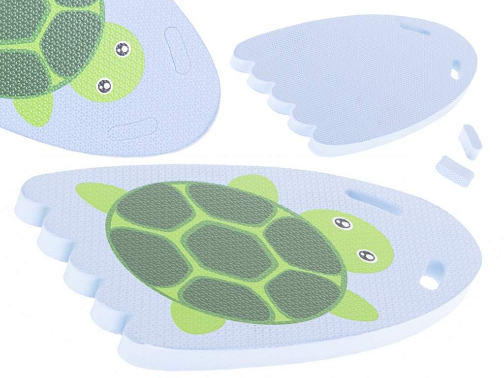 Svømmebræt til børn, Turtle design, 20 kg opdrift