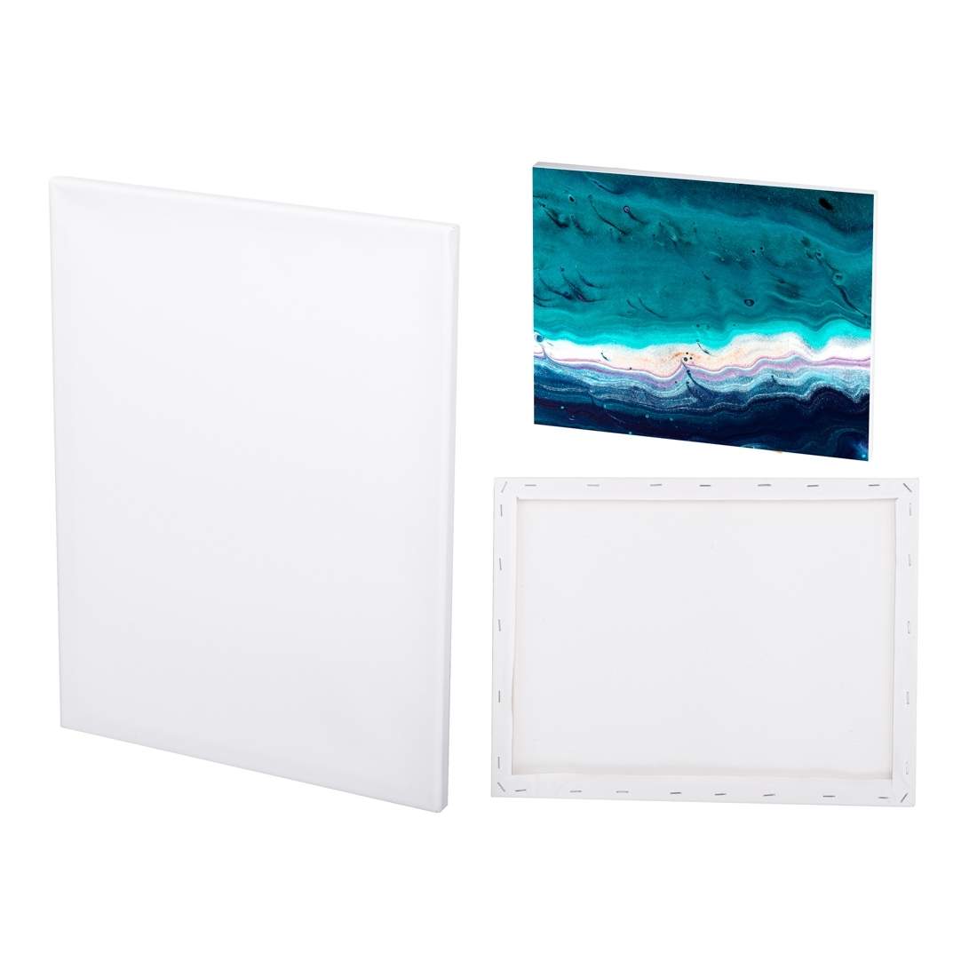 Vit Målarduk 40x50cm Träram Alla Färger | Hem & Hobby | Pryloteket