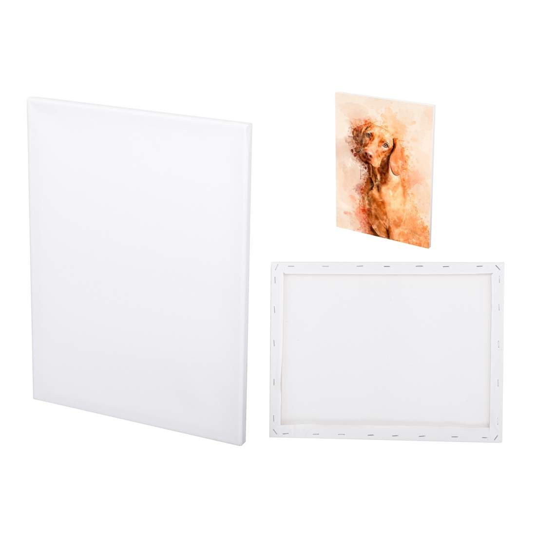 Vit Målarduk 30x40cm i Träram | Hem & Hobby | Pryloteket