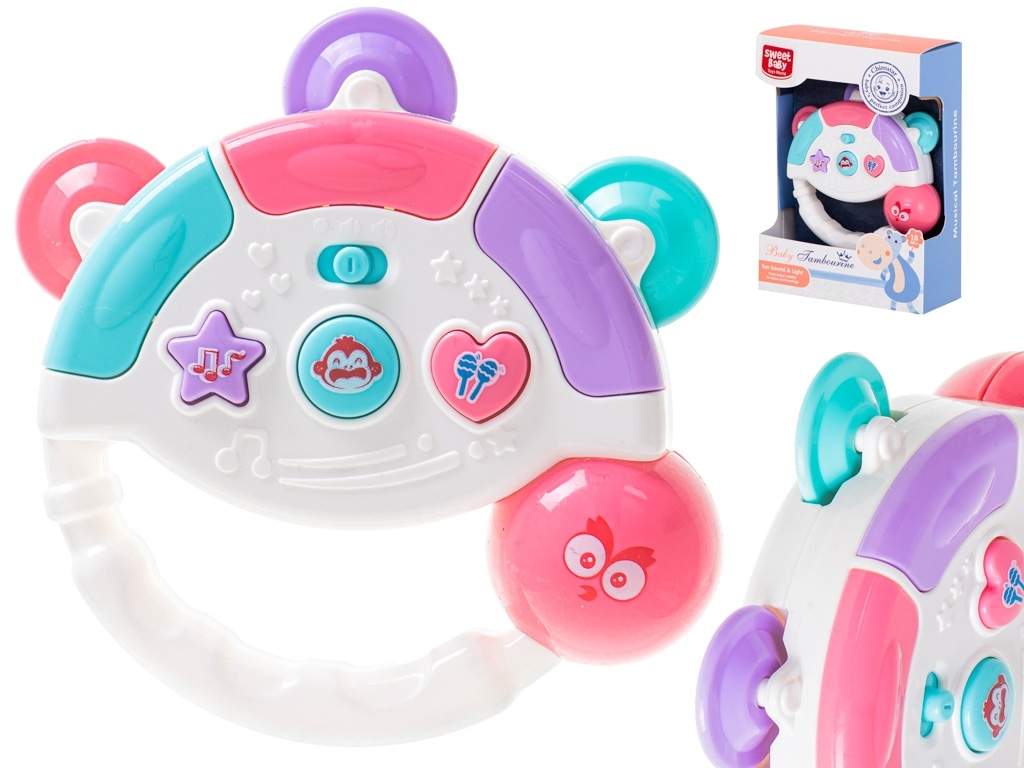 Tamburin med Ljud- och Volymkontroll för Barn | Elektronik - Kablar & Adaptrar - Adaptrar & Signalomvandlare - Ljud | Pryloteket