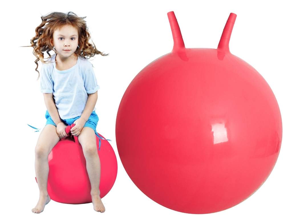 Hoppebold til børn 65cm - Bouncy and Fun