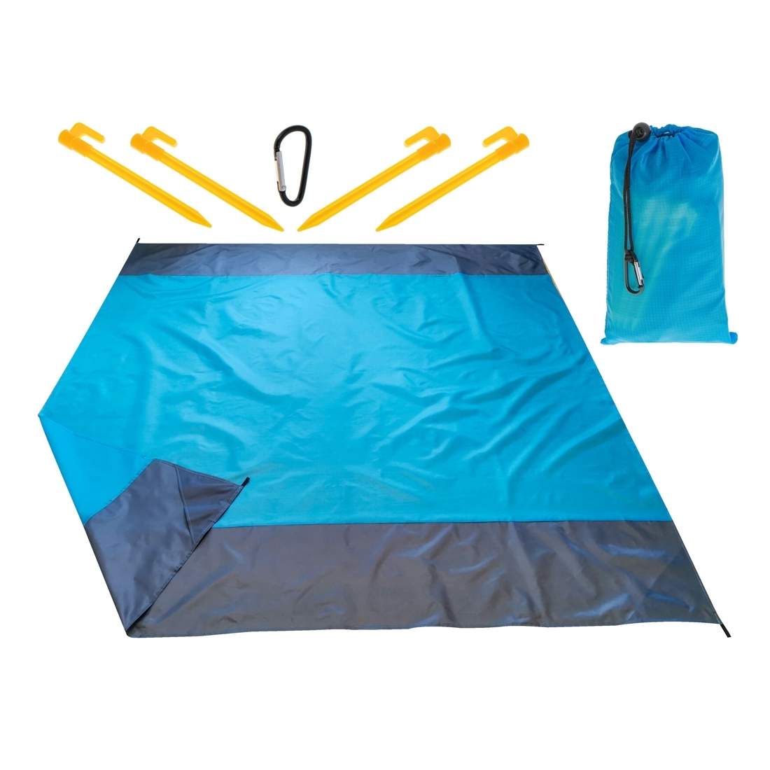 Vattentät strandmatta 210x200cm med kit | Hem & Hobby - Hem & Hushåll - Tvätt | Pryloteket