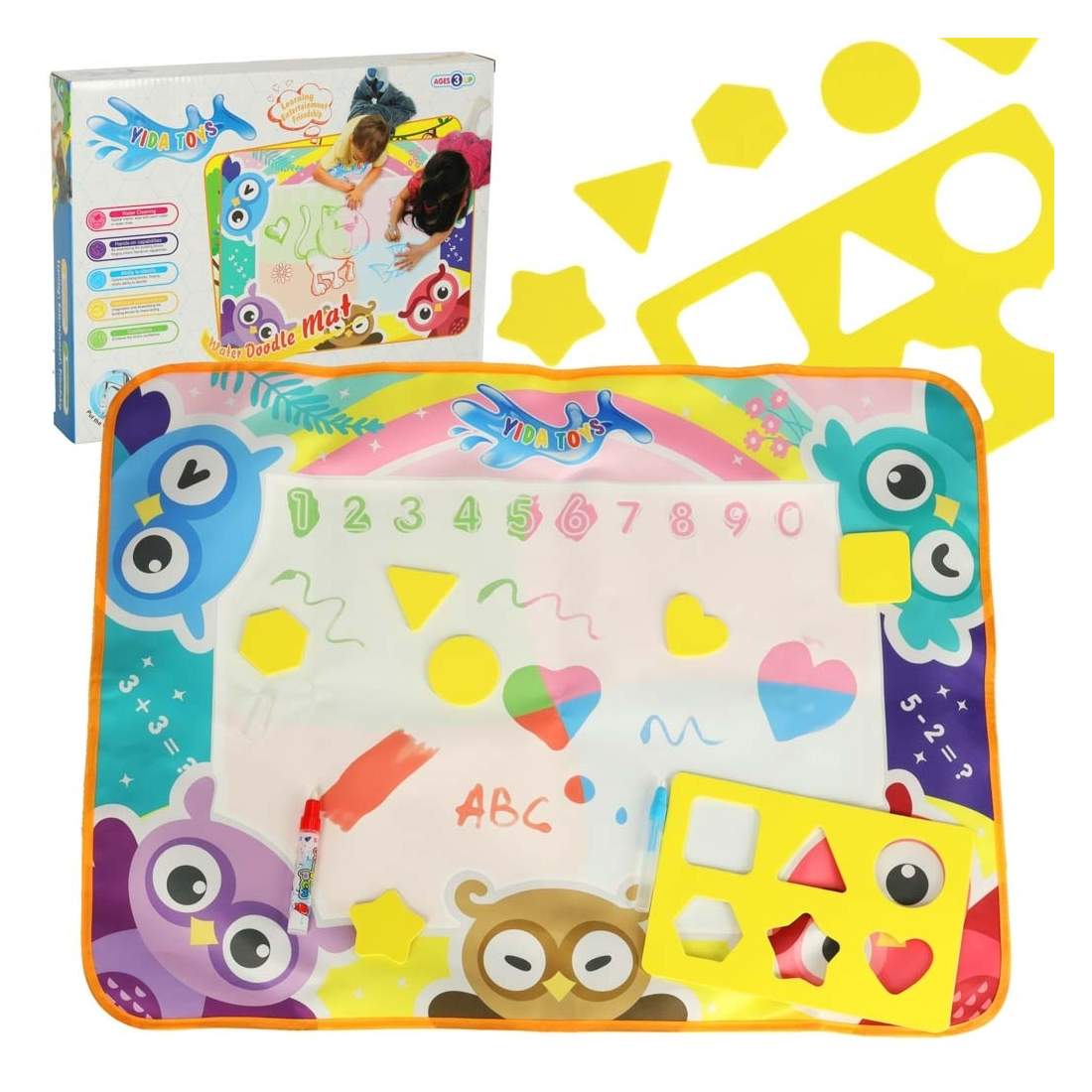 Vattenmatta Ugglemotiv 60x80cm med Tillbehör | Hem & Hobby | Pryloteket