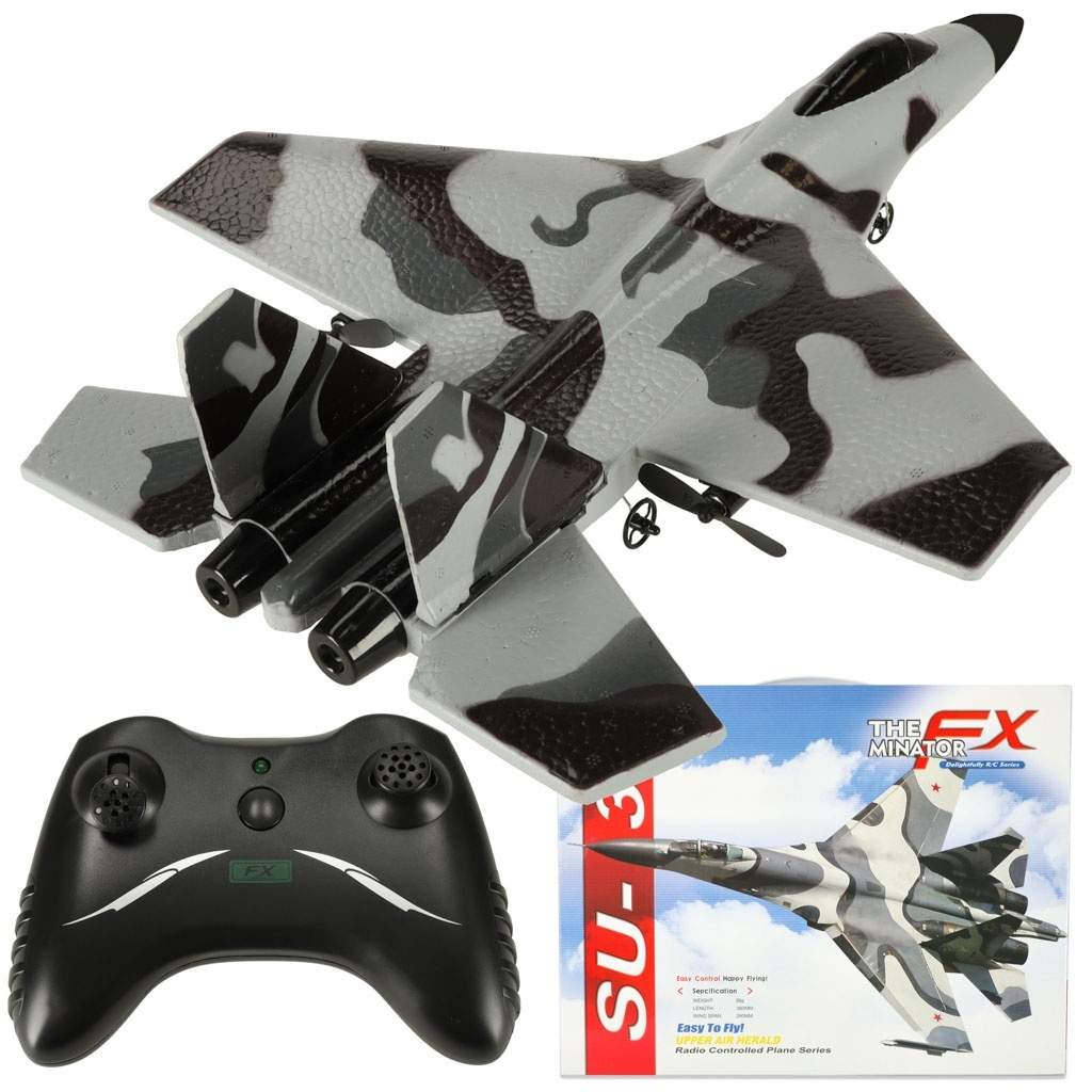 RC Fighter fly SU-35, Polystyren skum, 120m