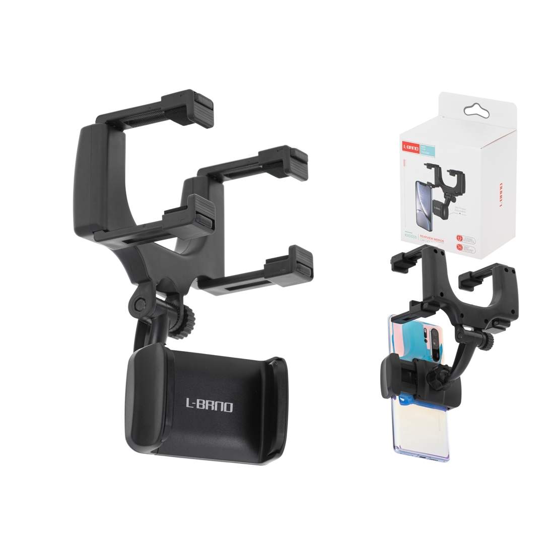 Justerbar Bakhållare för Backspegel 18x12x7,5cm | Elektronik - Tillbehör Mobil & Surfplatta - Skärmskydd - LG | Pryloteket