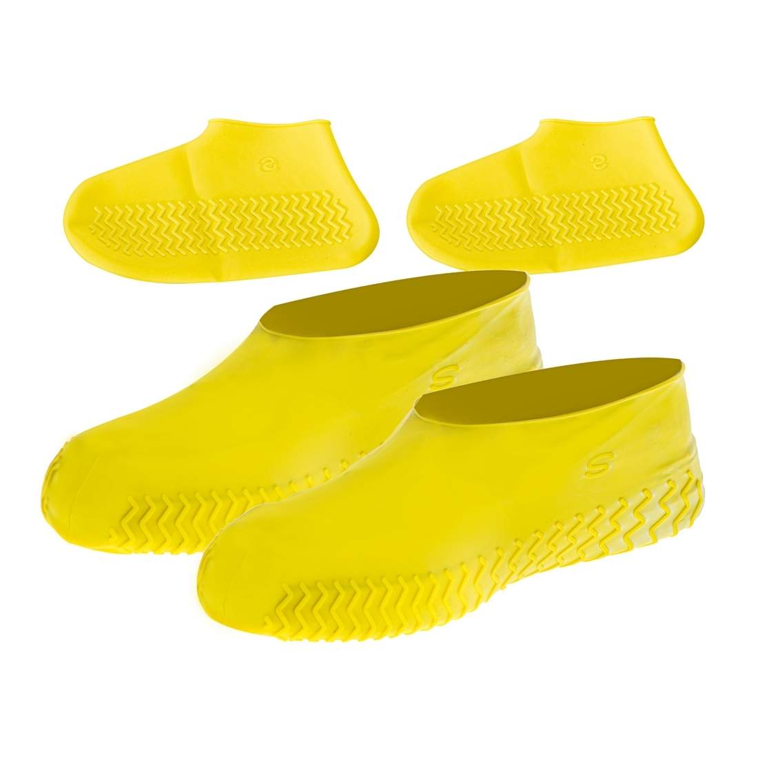 Vattentäta gula silikonstövelskydd 26-34 | Hem & Hobby | Pryloteket