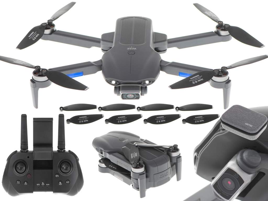 Kompakt RC-drönare 6K kamera GPS 30 min flygtid | Elektronik - Kablar & Adaptrar - Adaptrar & Signalomvandlare - Video | Pryloteket