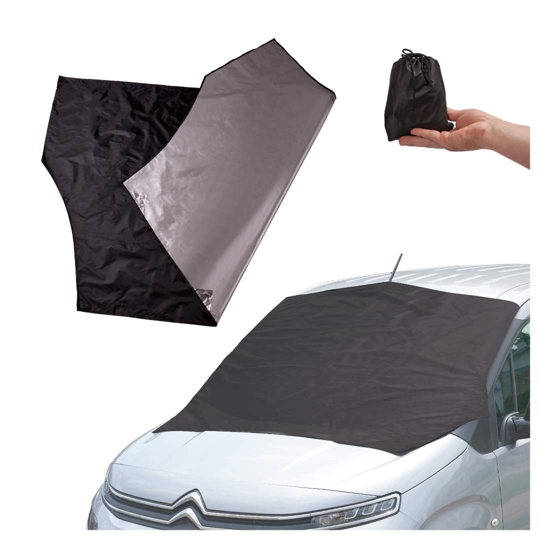 Magnetisk solskyddsgardin bil vindruta | Elektronik - Tillbehör Mobil & Surfplatta - Mobiltillbehör - Mobilkablar - Tillbehör | Pryloteket